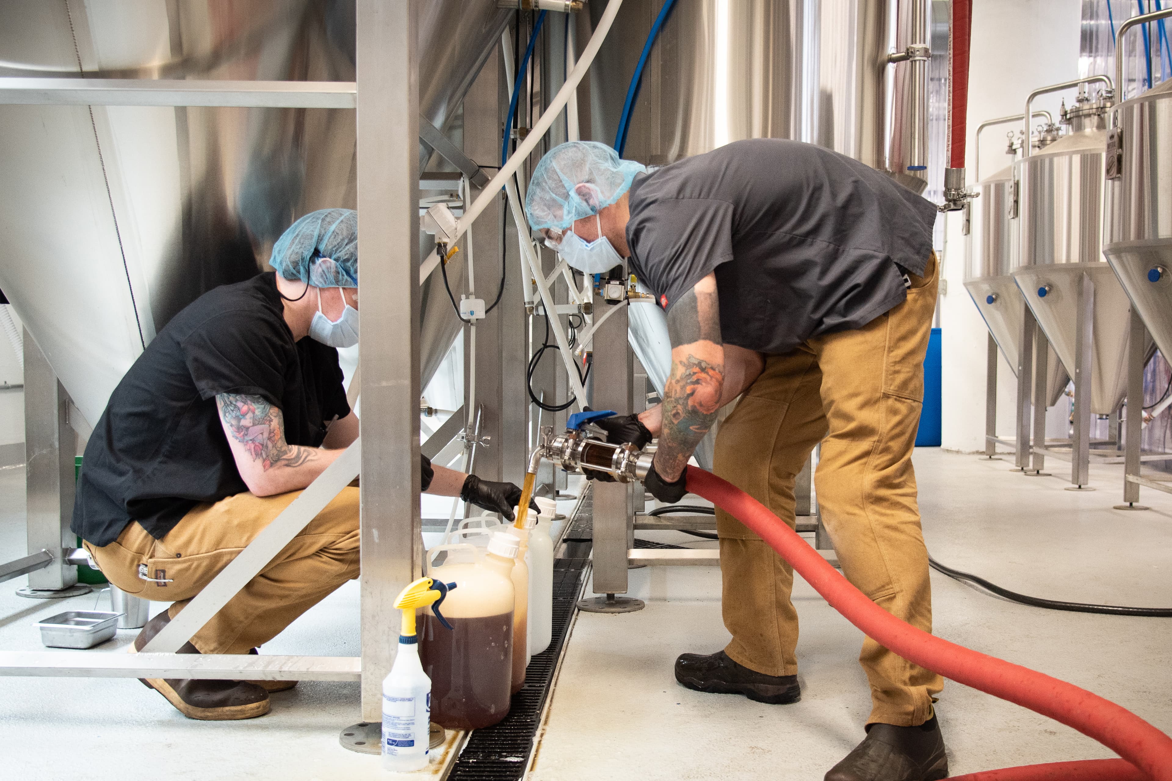 Photo from an Imperial Yeast production facility.