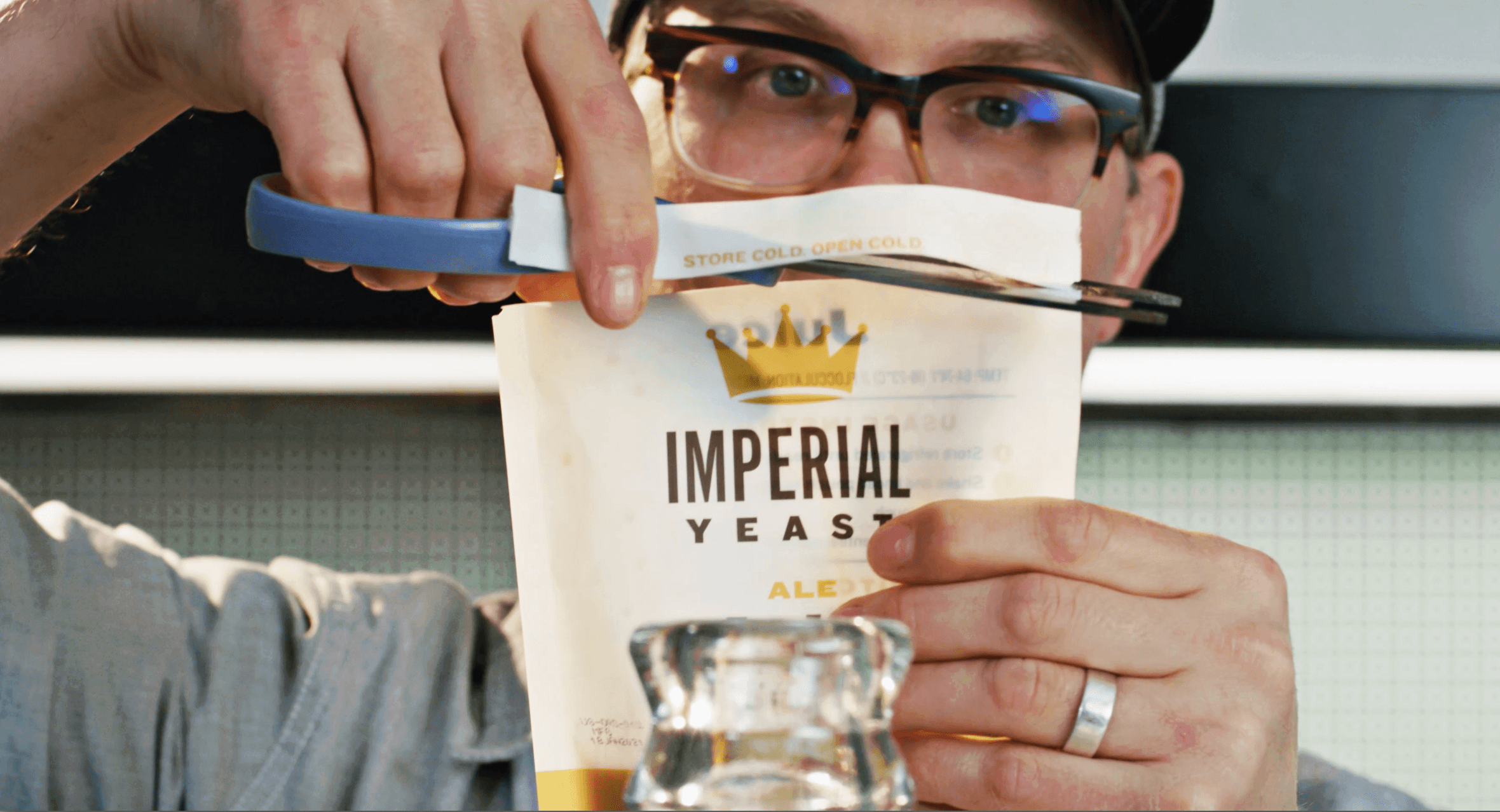 Photo from an Imperial Yeast production facility.