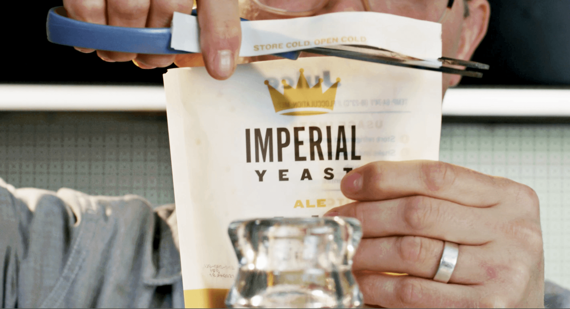 Photo from an Imperial Yeast production facility.