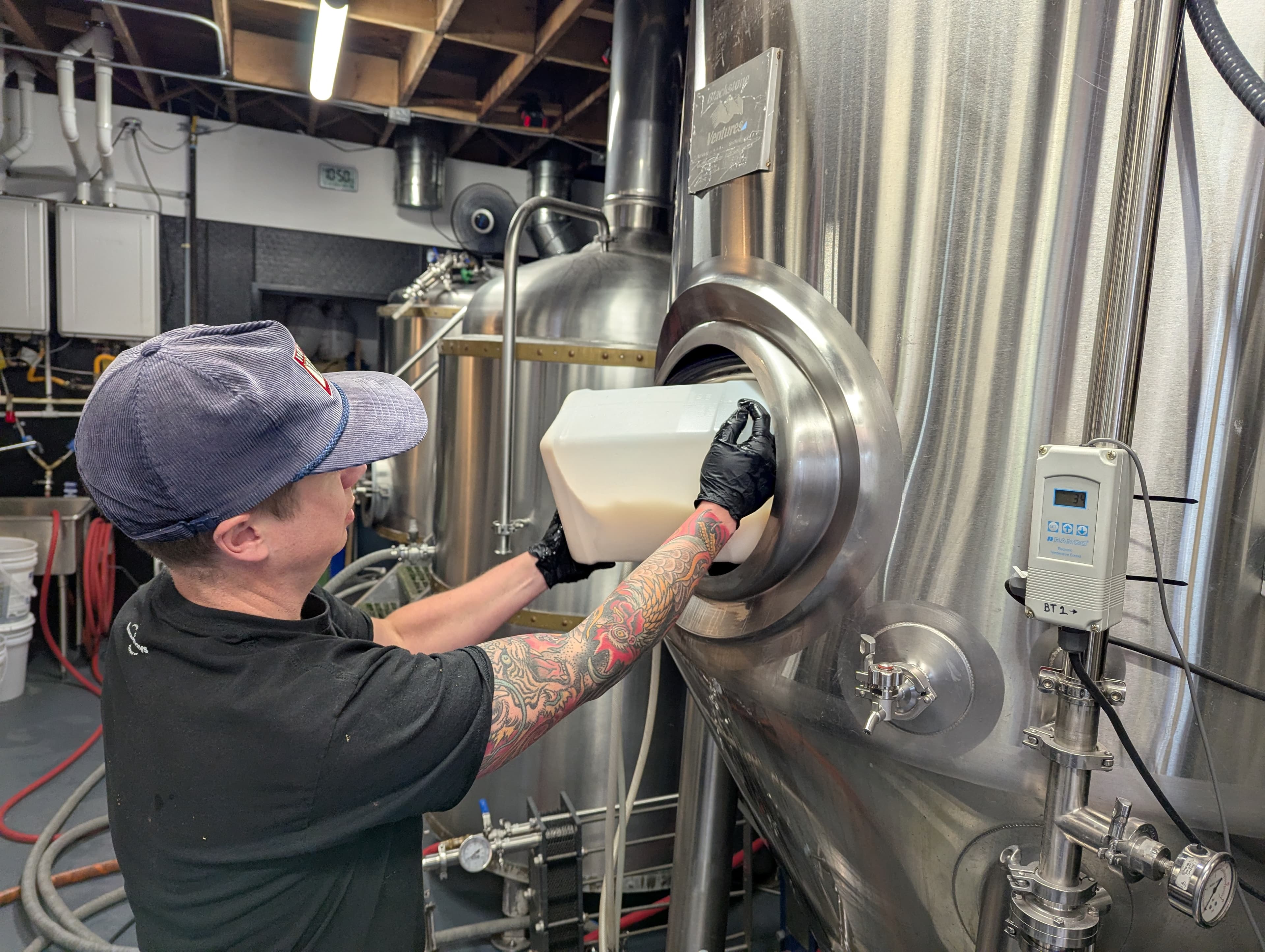 Photo from an Imperial Yeast production facility.